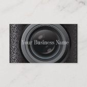 Carte de visite de conception photographique (Dos)