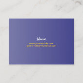 Carte de visite de concessionnaire automobile (Dos)