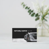 Carte de visite de concessionnaire automobile (Debout devant)