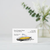 Carte de visite de concessionnaire de bateaux (Debout devant)