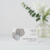 Carte de visite de concessionnaire de pièces (Debout devant)