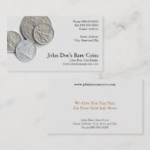 Carte de visite de concessionnaire de pièces (Devant / Derrière)