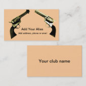 Carte de visite de conciliateur (Devant / Derrière)