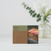 Carte de visite de conditionnement (Debout devant)