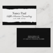 Carte de visite de conseil (Devant / Derrière)