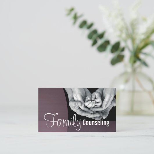 Carte de visite de conseil (Debout devant)