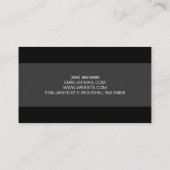 Carte de visite de conseil (Dos)
