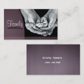 Carte de visite de conseil familial (Devant / Derrière)