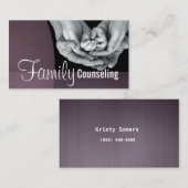 Carte de visite de conseil familial (Devant / Derrière)