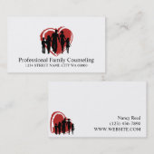 Carte de visite de conseil professionnel (Devant / Derrière)