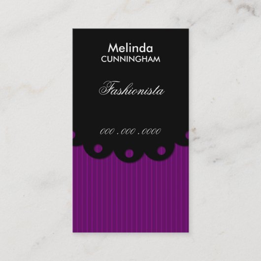 Carte de visite de conseiller (Devant)