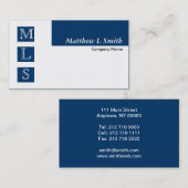 Carte de visite de conseiller (Devant / Derrière)