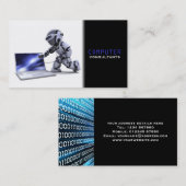 Carte de visite de conseillers en informatique (Devant / Derrière)