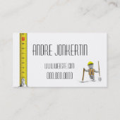 Carte de visite de construction (Dos)