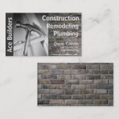 carte de visite de construction (Devant / Derrière)