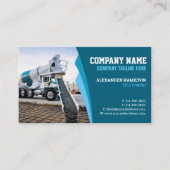 Carte de visite de construction (béton) (Devant)