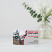 Carte de visite de construction (béton) (Debout devant)