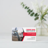 Carte de visite de construction (béton) (Debout devant)