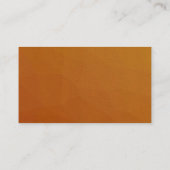 Carte de visite de construction Brown (Dos)