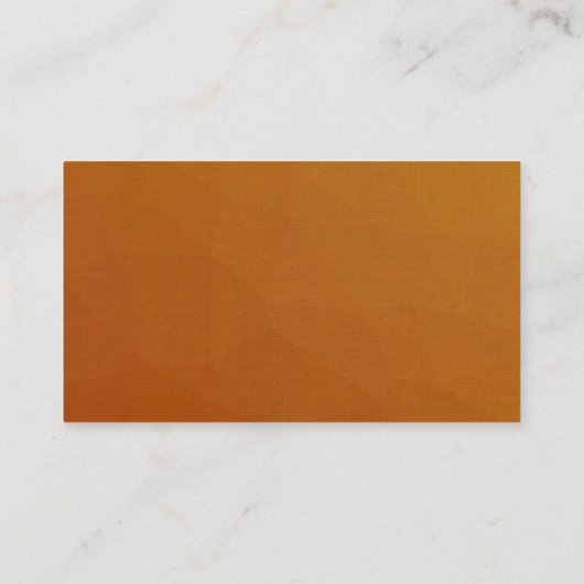 Carte de visite de construction Brown (Dos)