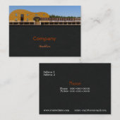 Carte de visite de construction de guitare (Devant / Derrière)