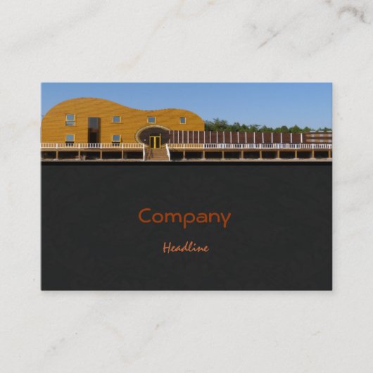 Carte de visite de construction de guitare (Devant)