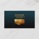 Carte de visite de construction de maçonnerie (Devant)