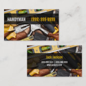 Carte de visite de construction de maintenance Han (Devant / Derrière)