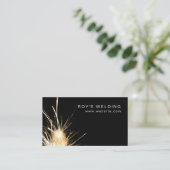 Carte de visite de construction de soudure (Debout devant)