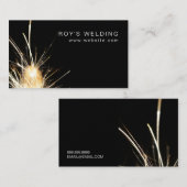 Carte de visite de construction de soudure (Devant / Derrière)