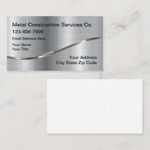 Carte de visite De Construction Et De Recyclage De