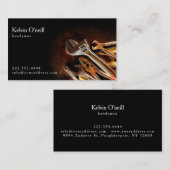 Carte de visite de construction mécanique de Handy (Devant / Derrière)