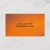 Carte de visite de construction moderne (Dos)