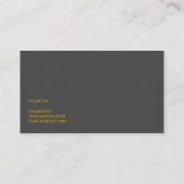 Carte de visite de construction Windows Gutters de (Dos)