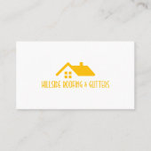 Carte de visite de construction Windows Gutters de (Devant)