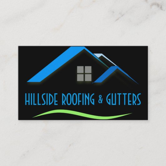 Carte de visite de construction Windows Gutters Ro (Devant)