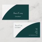 Carte de visite de consultant (Devant / Derrière)