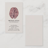 Carte de visite de consultant en IA (Devant / Derrière)