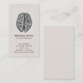 Carte de visite de consultant en IA (Devant / Derrière)