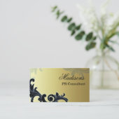 Carte de visite de consultant en matière de P.R. (Debout devant)