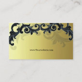 Carte de visite de consultant en matière de P.R. (Dos)