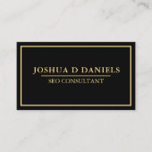 Carte de visite de consultant en référencement noi (Devant)