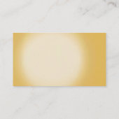 Carte de visite de consultant jaune rouge (Dos)