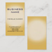 Carte de visite de consultant moderne propre (Devant / Derrière)