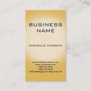 Carte de visite de consultant moderne propre