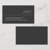 Carte de visite de consultant moderne tendance (Devant / Derrière)