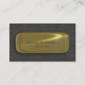 Carte de visite de consultant professionnel Black  (Devant)