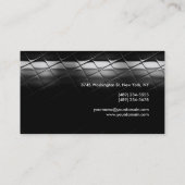 Carte de visite de consultant professionnel modern (Dos)