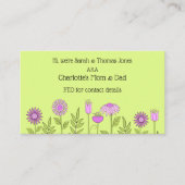 Carte de visite de contact parent (Devant)