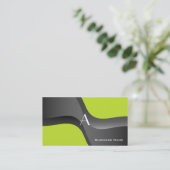 Carte de visite de contemporain de monogramme (Debout devant)